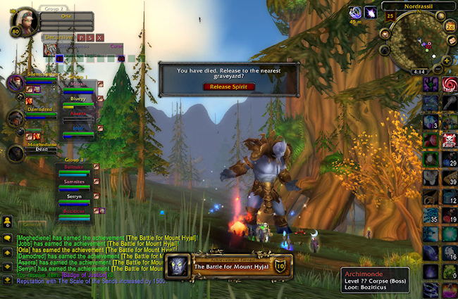 Archimonde Dies